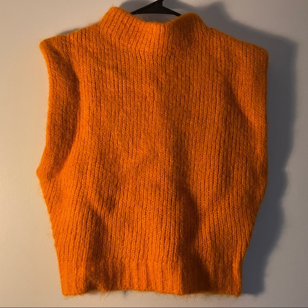 ZARA WOOL ALPACA VEST